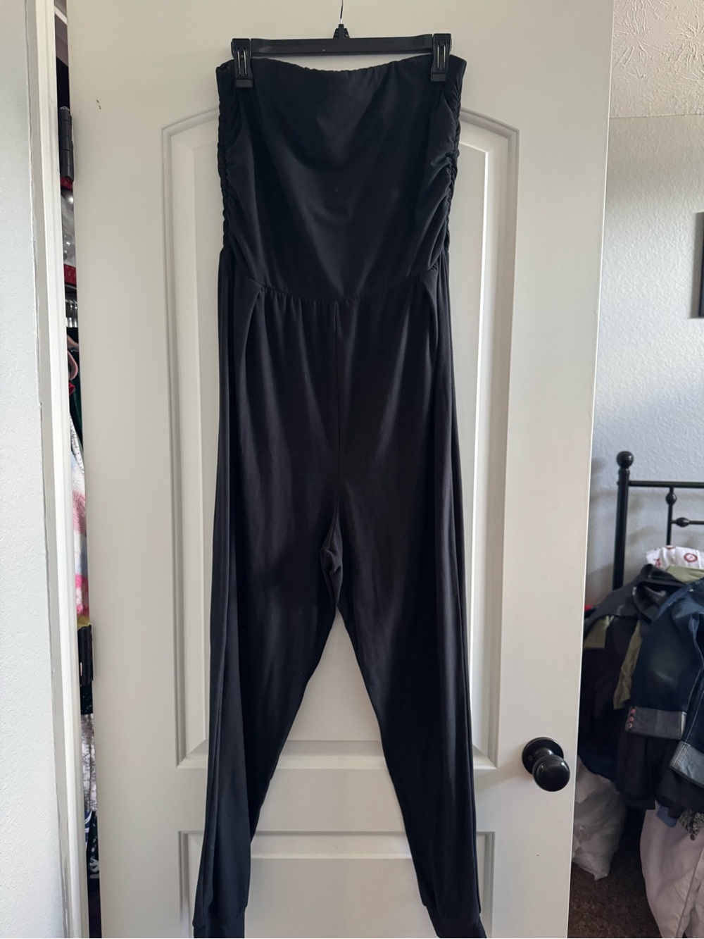 Ultra Flirt Black Strapless Jumpsuit